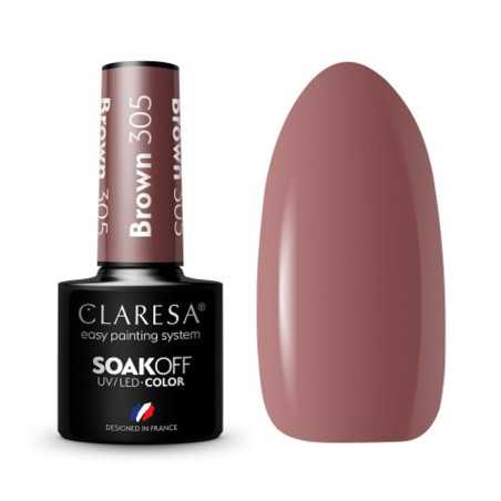 CLARESA Gel nagu laka BROWN 305 5g.