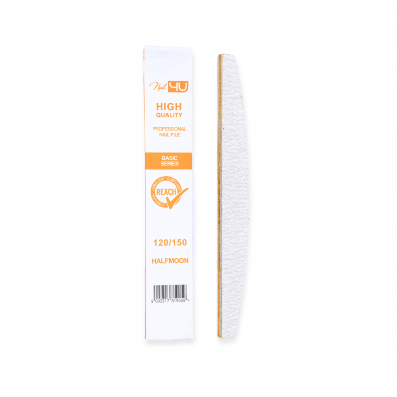 Vīle, pusmēness, 120/150, BASIC, NAIL4U 1gb.