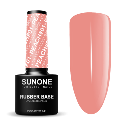 SUNONE Rubber Base Peach 01 5g