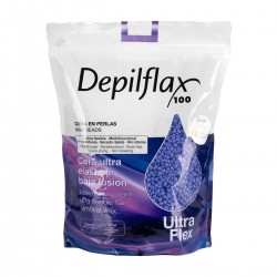 Depilflax 100 Elastīgs depilācijas vasks ar zemu kušanas temperatūru Mauve with...