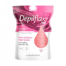 DEPILFLAX Plēves vasks ROSA ELASTICA 1kg.