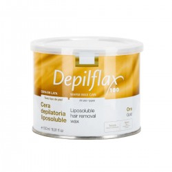 Depilācijas vasks Depilflax 100 "GOLD" 500ml.